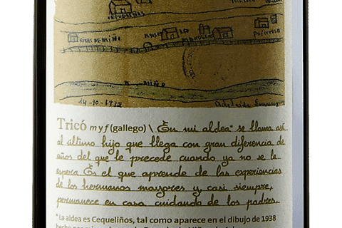 Tricó Albariño label